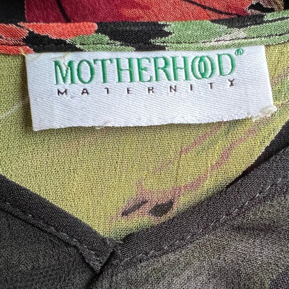 Vintage 90s Y2K Silk Poncho Top Sheer Butterfly Print Whimsical Blouse Tunic 00s - Picture 5 of 6